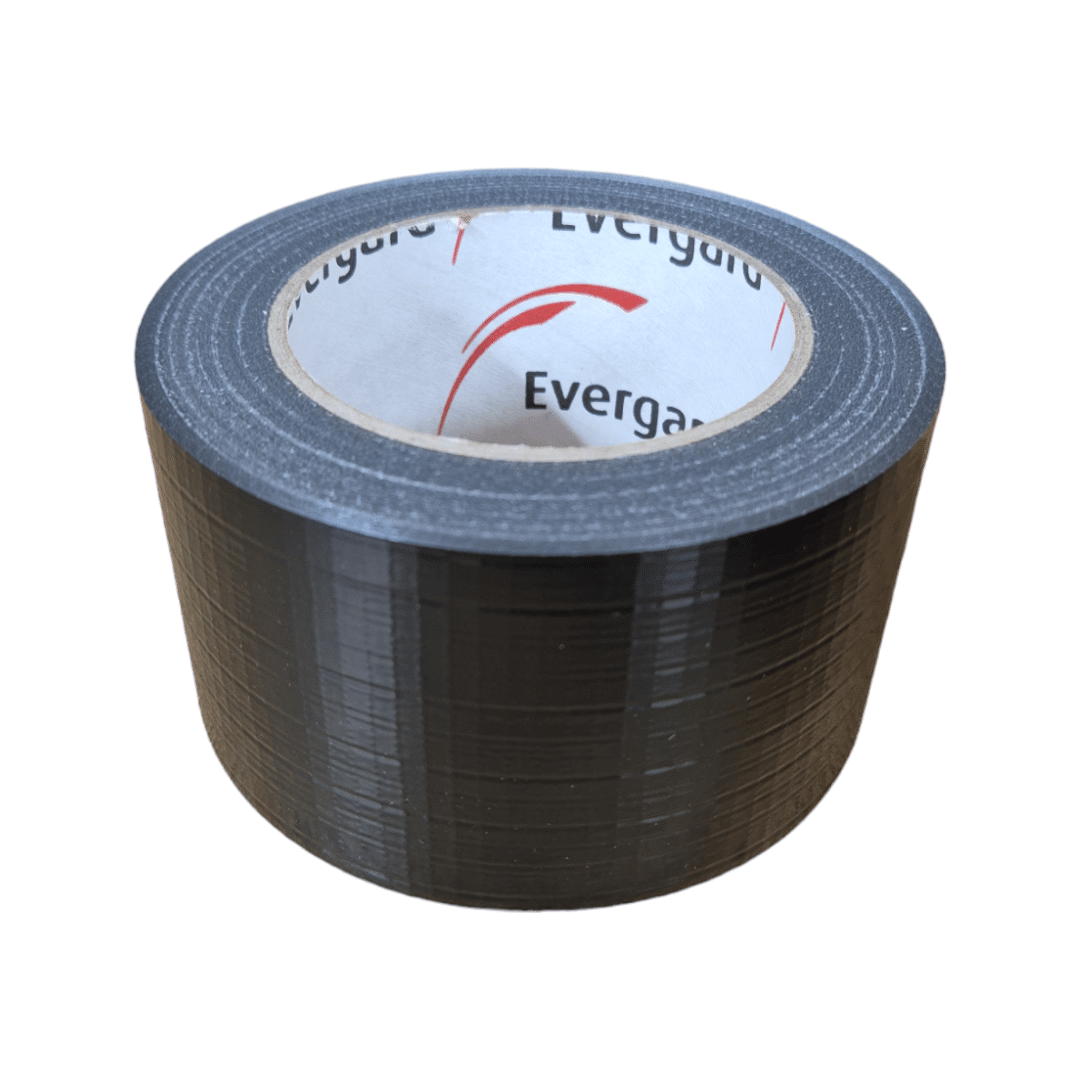 Armert byggtape 72mm svart