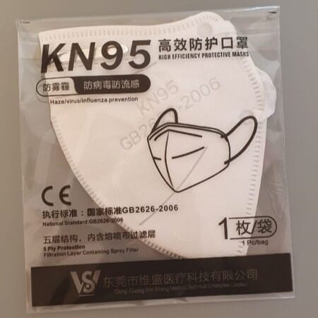 Engangsmaske FFP2 (KN95) A-Utstyr.no