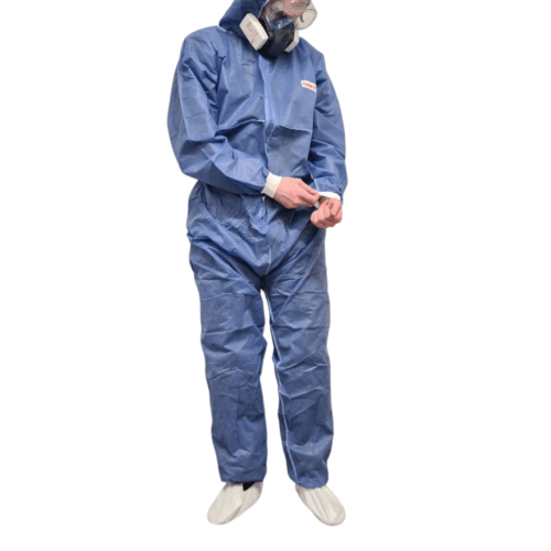 NETTBUTIKK BEDRIFT 24 HIGHTEC Støvdrakt Blå - Cat III Type 5/6