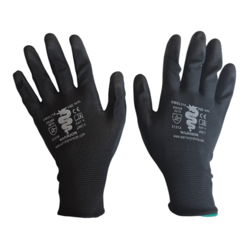 Warrior Black PU Monteringshansker str. 10