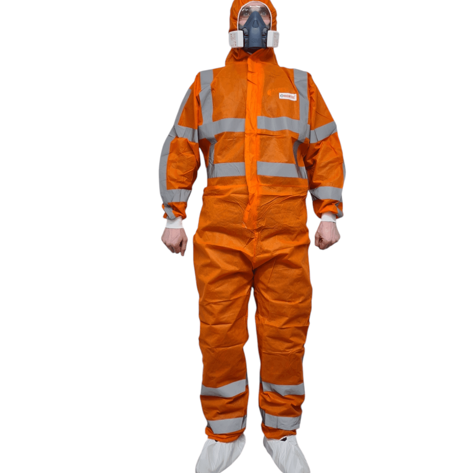 Hightec støcdrakt oransje med refleks