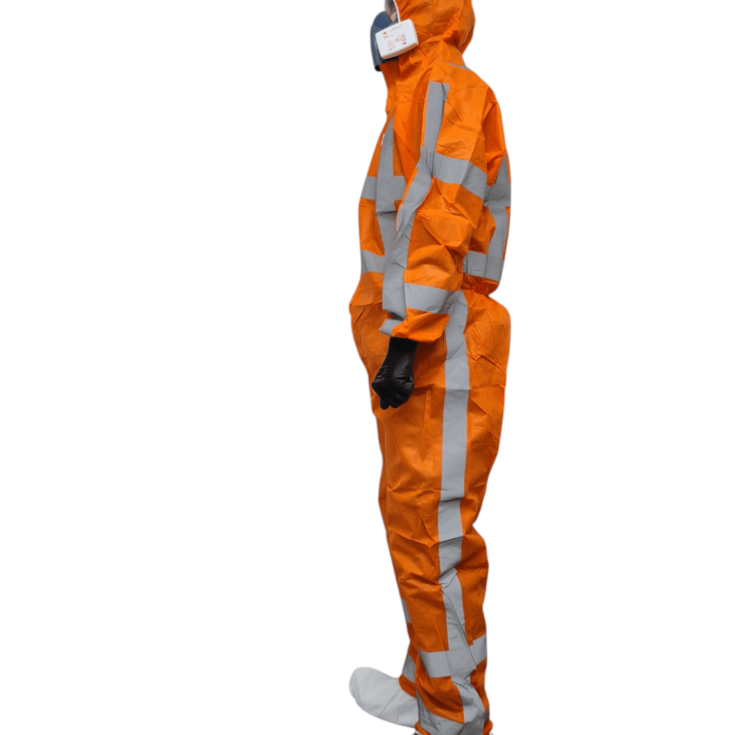 Hightec støcdrakt oransje med refleks