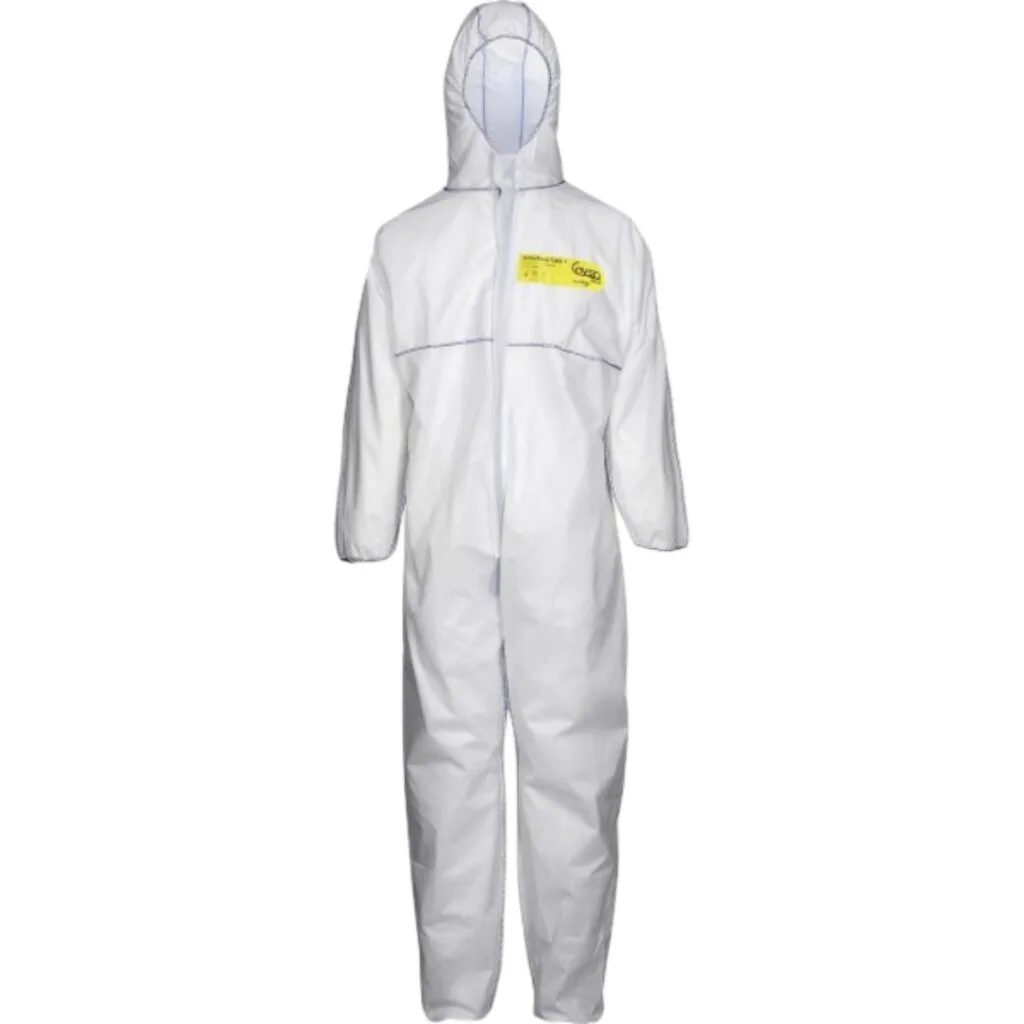 COVERBASE SMS CAT. 3 TYPE 5/6 2XL HVIT