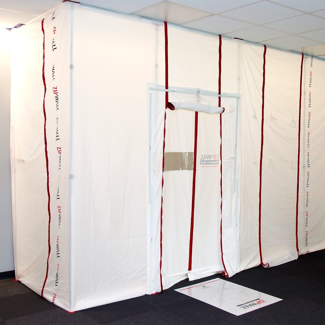 ZipWall® Støvmatte med klebeark – 30 ark